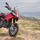 The Aprilia Caponord is not meant for riding off road. Photo: Sean MacDonald